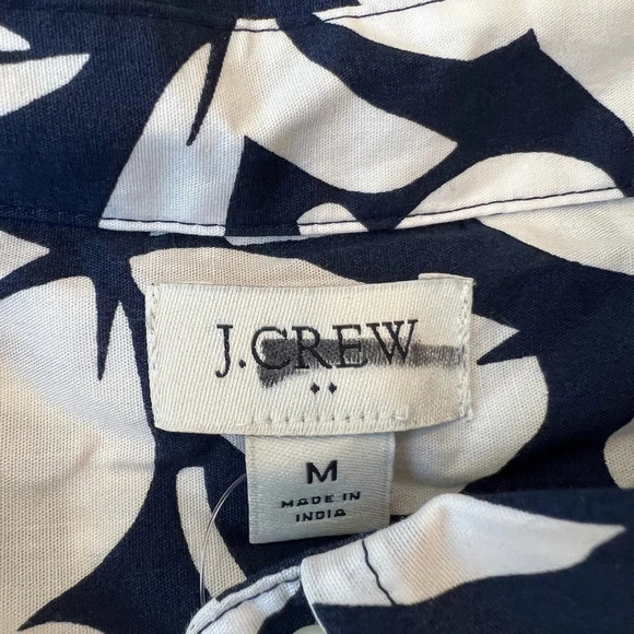 NWT J Crew Factory Sleeveless Cotton Poplin Shirt In Signature Fit, Size… - Picture 4 of 6